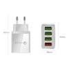 Gyorstöltő 4xUSB gyorstöltés 3.0